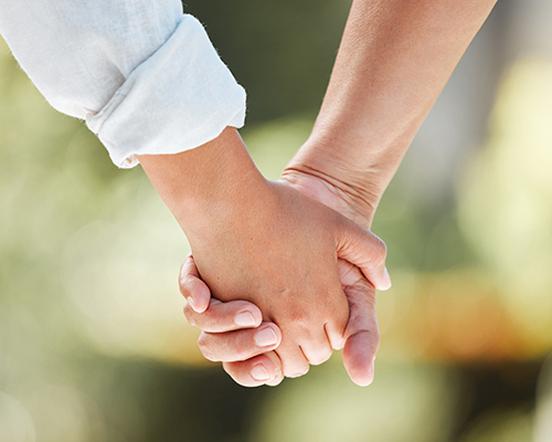 Couple Holding Hands